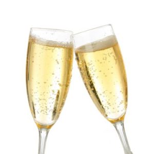 toasting to a loved one when coping with grief over Christmas
